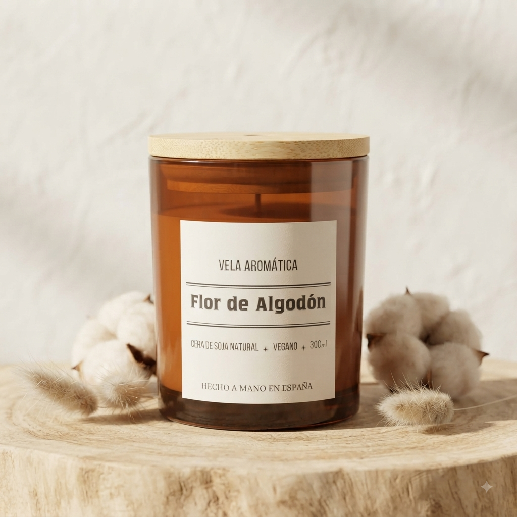 Vela aromática Flor de Algodón