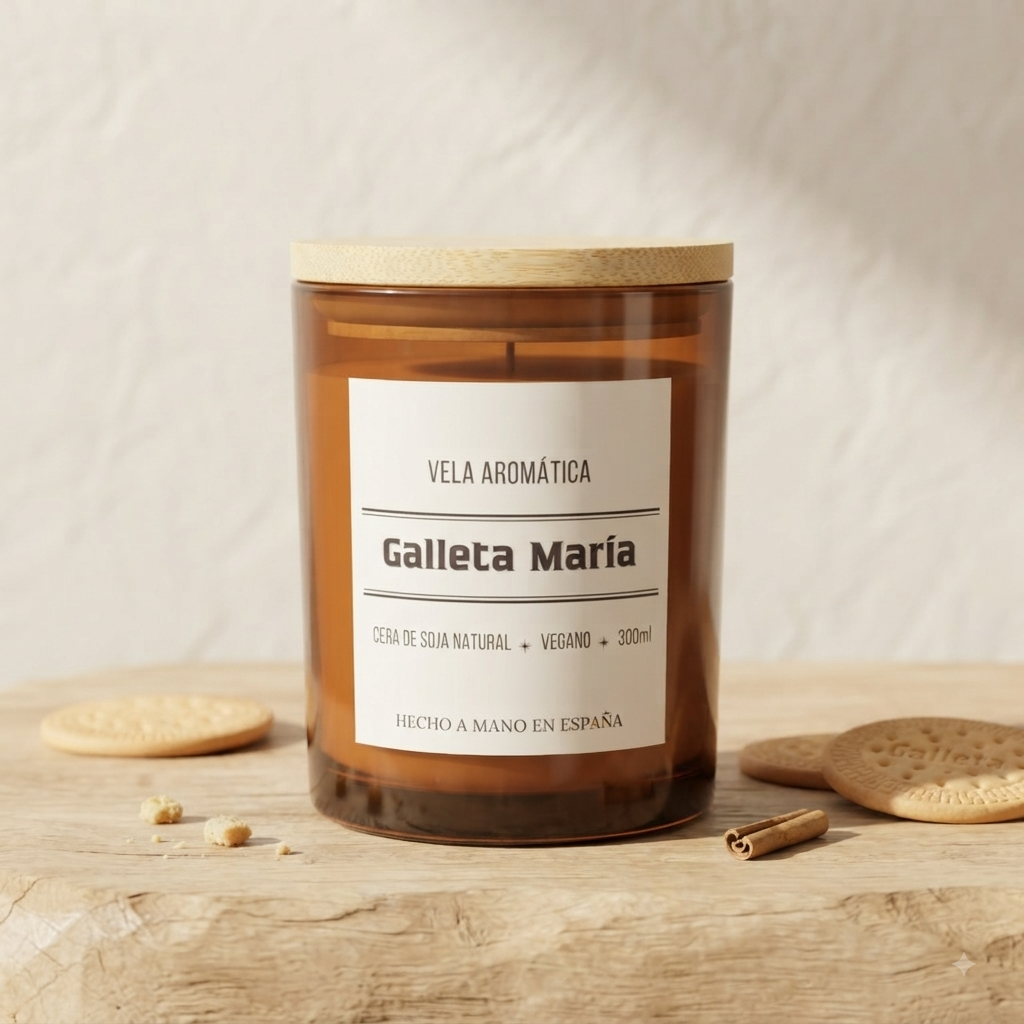 Vela aromática Galleta María