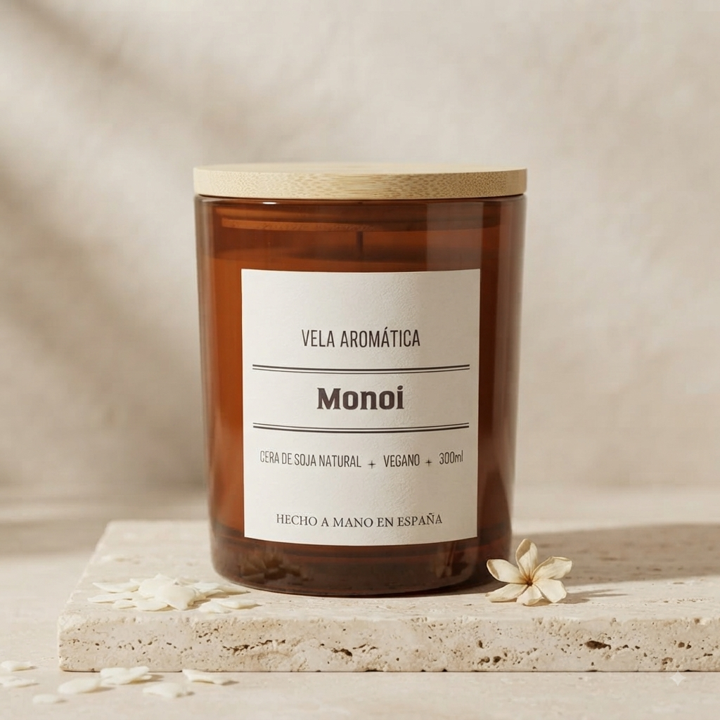 Vela aromática Monoi