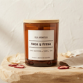 Vela aromática Nata y Fresa