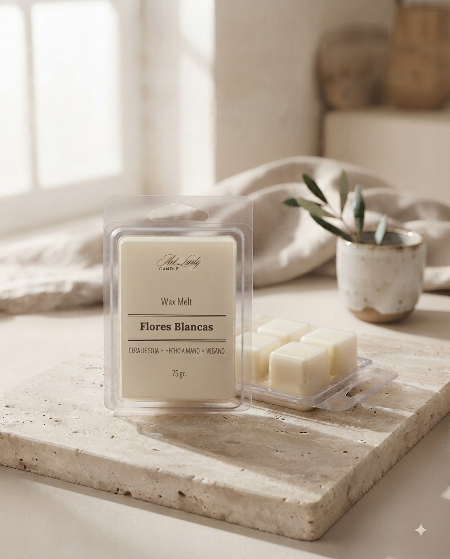 Wax Melts Flores Blancas