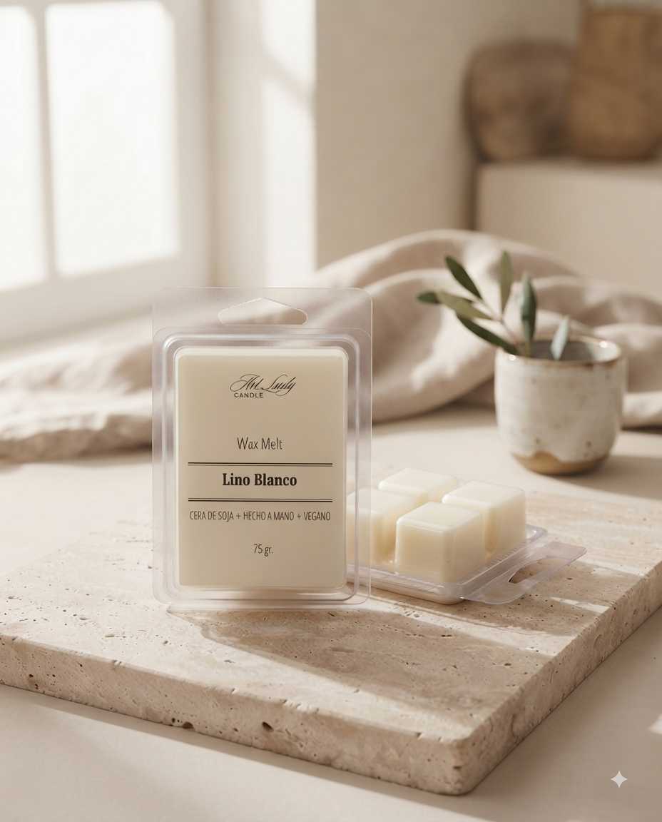 Wax Melt Lino Blanco