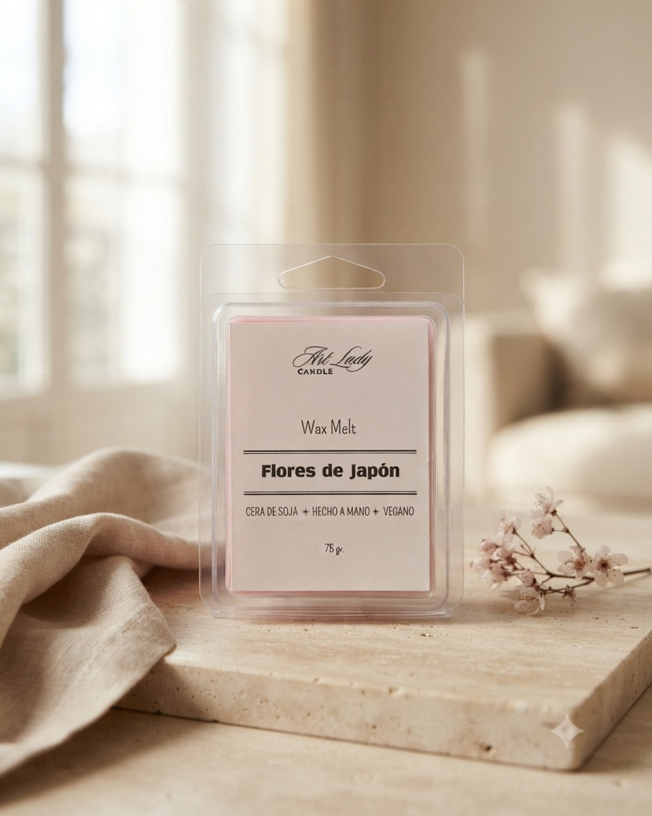 Wax Melt Flores de Japón